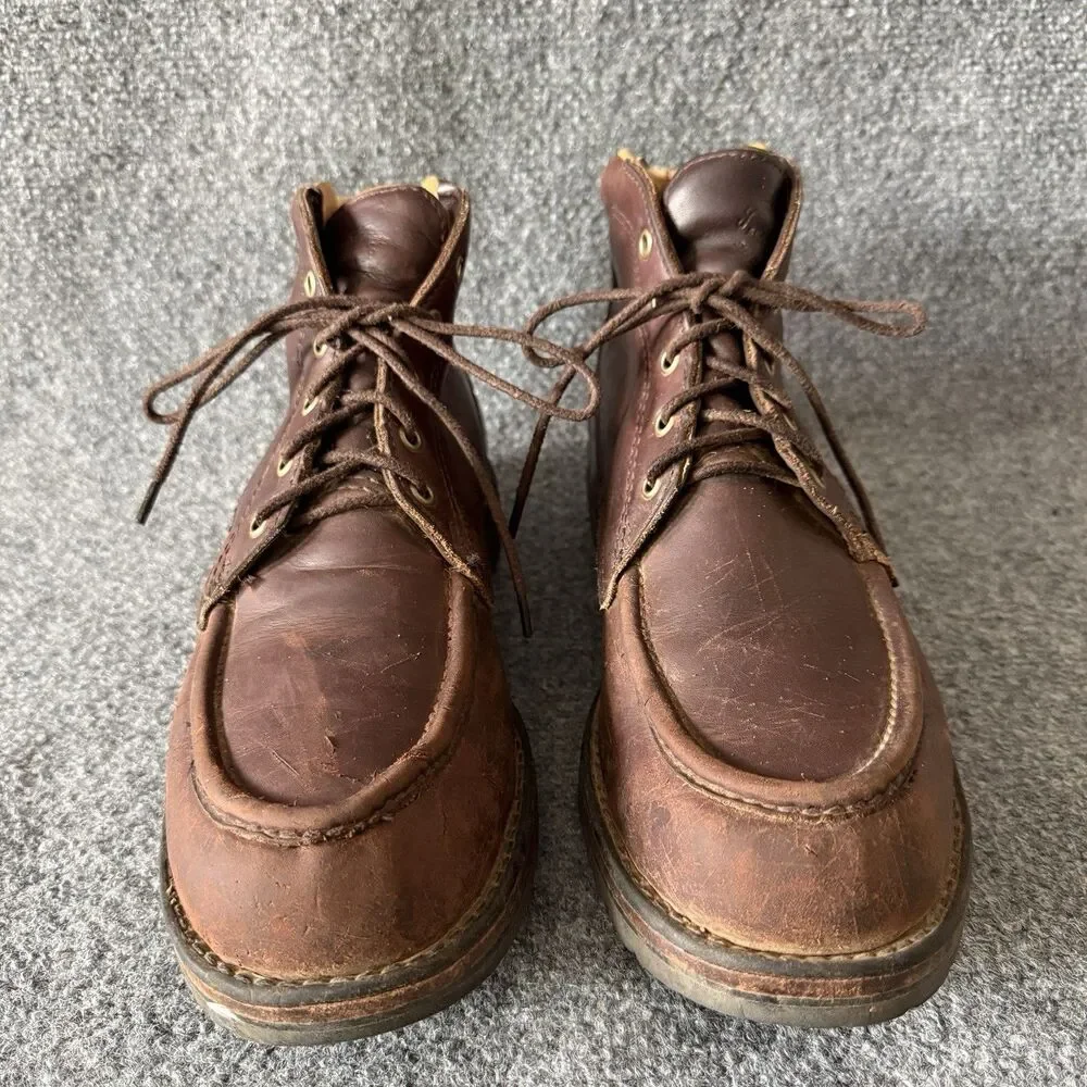 Filson Men's Chukka Boots Brown Leather Lace Up Round Toe Size 11.5 D
